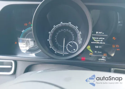 2021 Hyundai Elantra Hybrid Blue z USA, uszkodzony, nr VIN KMHLM4AJ6MU008632